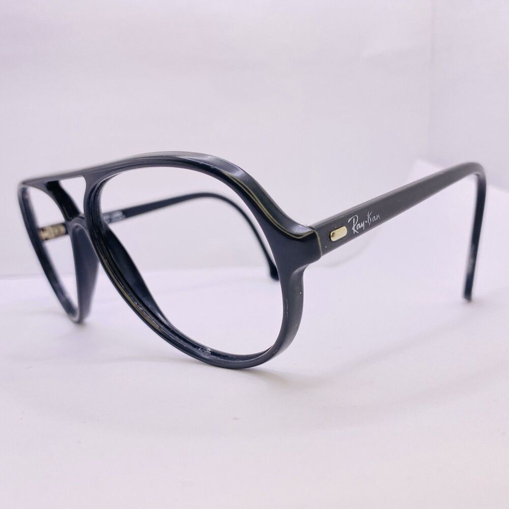 Vintage Bausch & Lomb Ray-Bans Cats Authentic Sunglasses France Black 61 135 MM